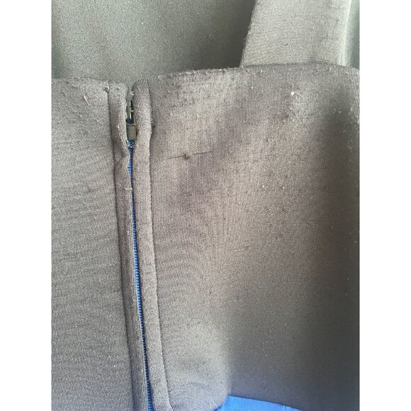 Teeze Me Black & Blue Fit and Flare Party Dress Size 9 NWT Cocktail Prom - Picture 4 of 12